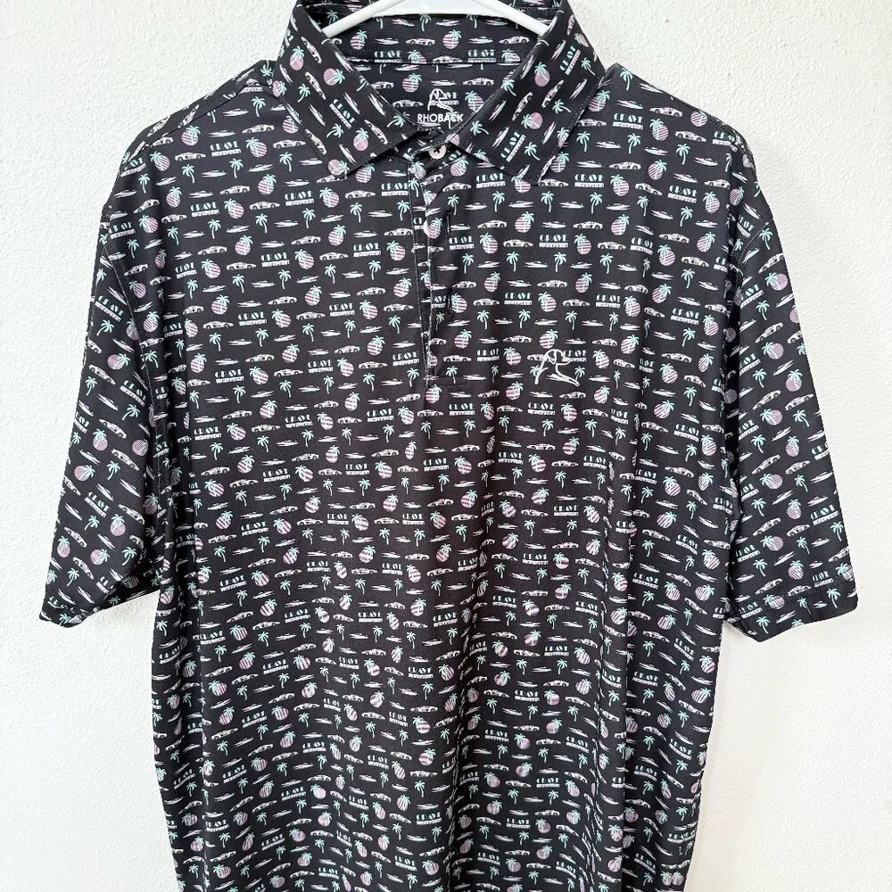 ⛳️ Rhoback Golf Polo - Size Large - Picture 2 of 4